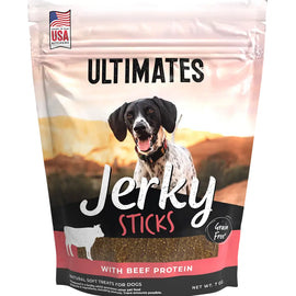 Ultimates Beef Protein Jerky Sticks Dog Treats (7 oz)