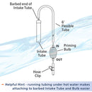 Aqueon Aquarium Siphon Vacuum Gravel Cleaner- Large 10"