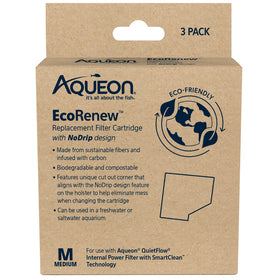 Aqueon EcoRenew Replacement Filter Cartridges