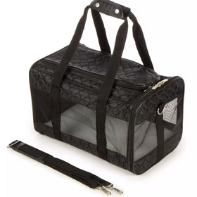 Sherpa's Pet Trading Company Original Deluxe Black Pet Carrier