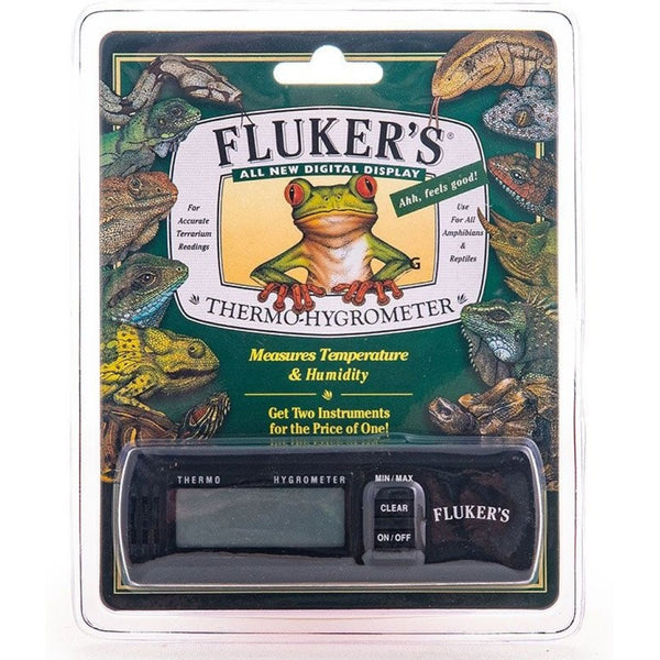 Fluker's Digital Thermometer-Hygrometer For Reptiles & Amphibians