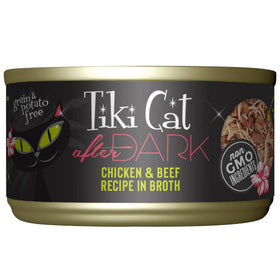 Tiki Cat After Dark Chicken & Beef Grain-Free Food For Cats (2.8 oz x 12 cans)