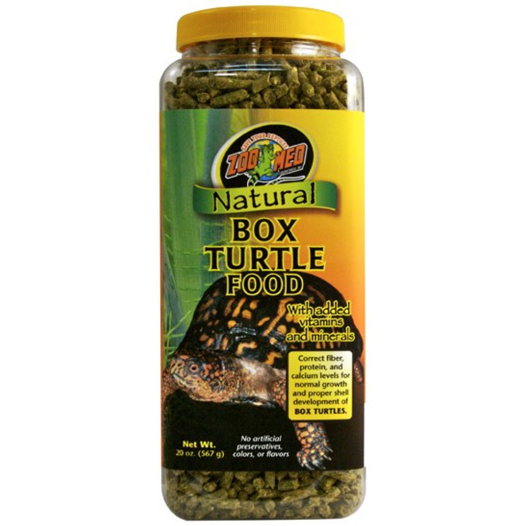 Zoo Med Natural Box Turtle Pellet Food | Balanced Nutrition for Turtles - 0