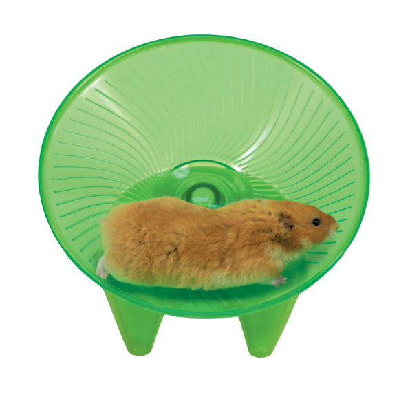 Ware Flying Saucer Exercise Wheel for Small Pets- Color Varies