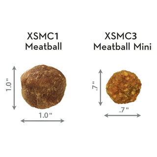 Kong Mini Chicken Flavor Meatballs Treats For Dogs (4 oz)