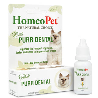 HomeoPet Feline Purr Dental for Cats (15 ml)