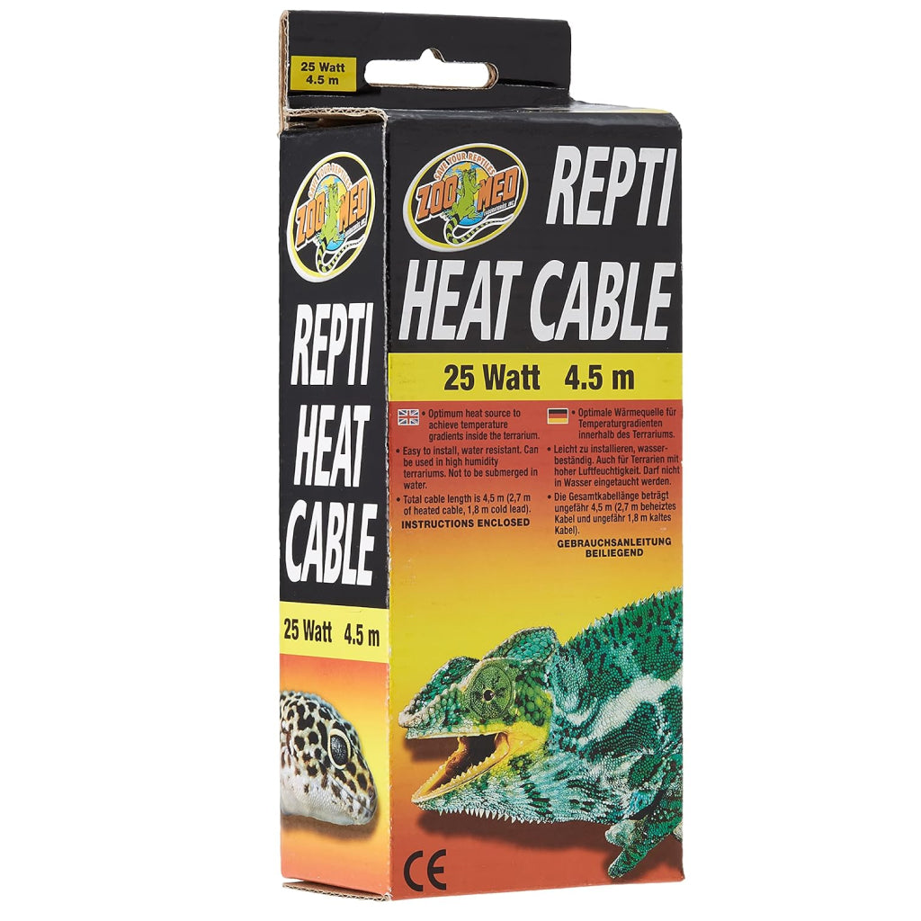 Zoo Med Repti Heat Cable - Water-Resistant Reptile Heating Solution