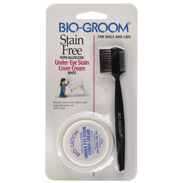 Bio Groom Stain Free Hypo-Allergenic Under Eye Stain Cover Cream For Dogs & Cats