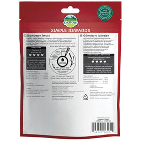 Oxbow Simple Rewards Freeze Dried Strawberry Small Animal Treats (0.5 oz)