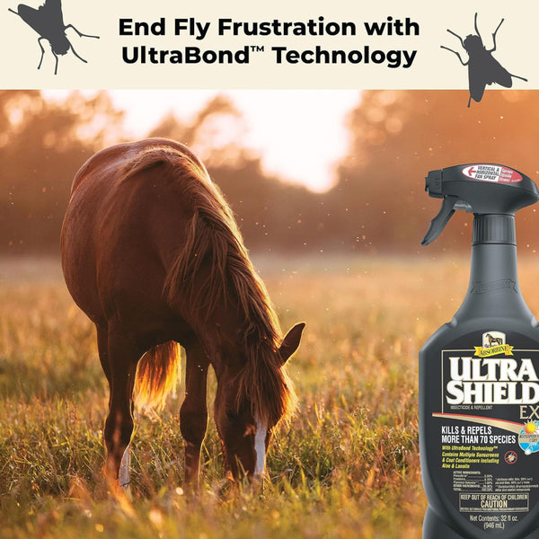 Absorbine Ultrashield EX Insecticide & Repellent Spray For Horses & Dogs (32 oz)