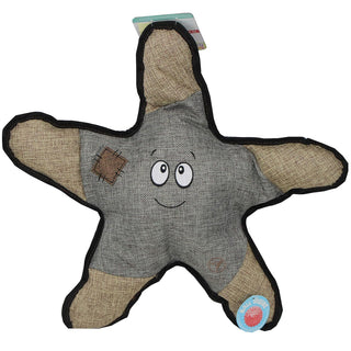 Snugarooz Sophie the Starfish Spikey Ball Grey Dog Toy (21")