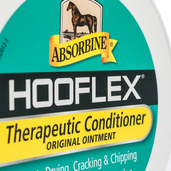 Hooflex therapeutic conditioner ointment is just what you need to add to your horse's hoof care routine.
