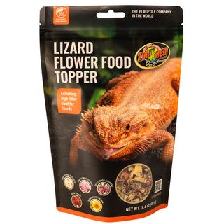 Zoo Med Lizard Flower Food Topper - Reptile Food Supplement