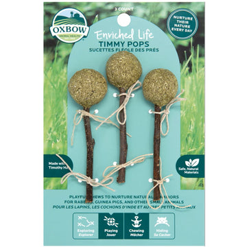 Oxbow Enriched Life Timmy Pops Small Animal Chew Toys
