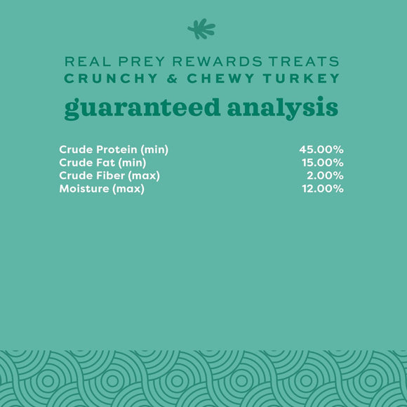 Oxbow Real Prey Turkey Ferrets Rewards Ferret Crunchy & Chewy Treats (3 oz)