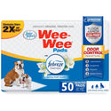 Four Paws Wee-Wee Odor Control Dog Training Pads with Febreze Freshness- 22x23"