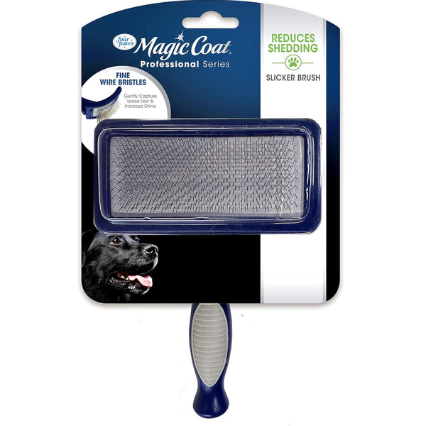 Four Paws Magic Coat Professional Series Slicker Brush for Dogs (Medium& Large )