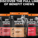 Go! Solutions Benefit Chews Weight Management + Joint Care Chicken Recipe Soft & Chewy Treats for Dogs (6 oz)