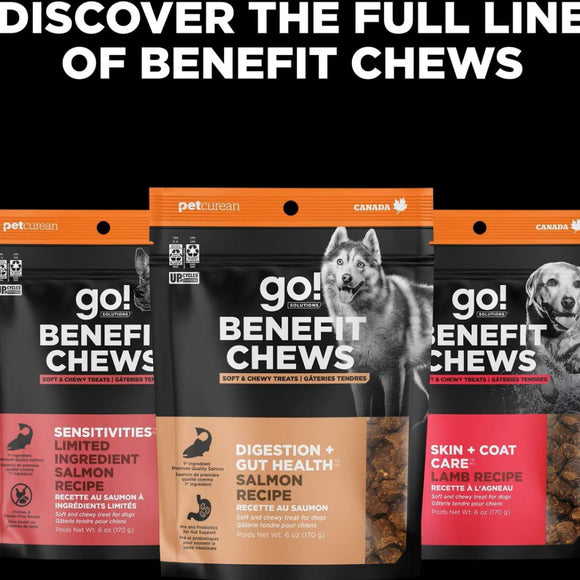 Go! Solutions Benefit Chews Weight Management + Joint Care Chicken Recipe Soft & Chewy Treats for Dogs (6 oz)