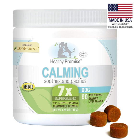 Four Paws Healthy Promise Calming Chews for Dogs (90 ct)