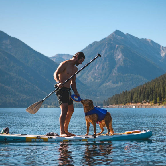 Ruffwear Hydro Plane Floating Dog Toy- Biolumin Blue