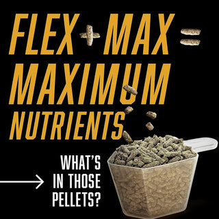 Absorbine flex max pellets provide your hourse with maximum nutrients