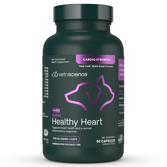 Omega Healthy Heart Capsules for Cats and Dogs