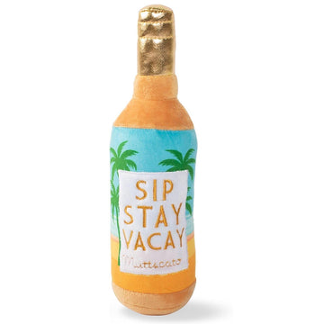 PetShop by Fringe Studio Sip Stay Vacay Muttcato Plush Dog Toy