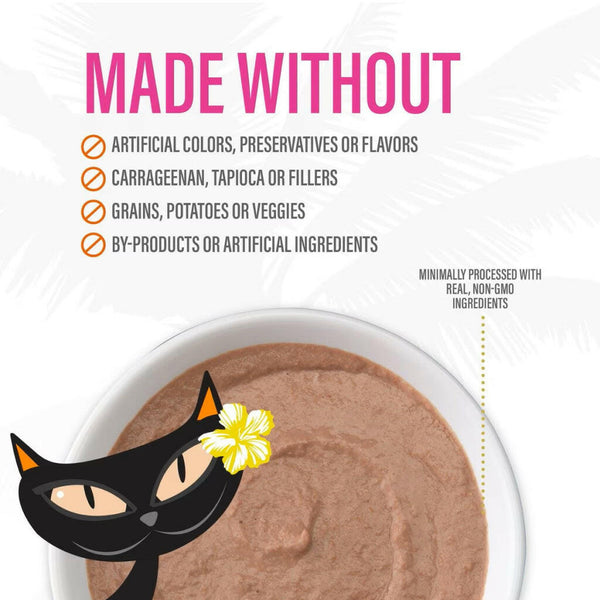 Tiki Cat Velvet Mousse Chicken Grain-Free Wet Food for Cats (2.8 oz x 12 pouches)