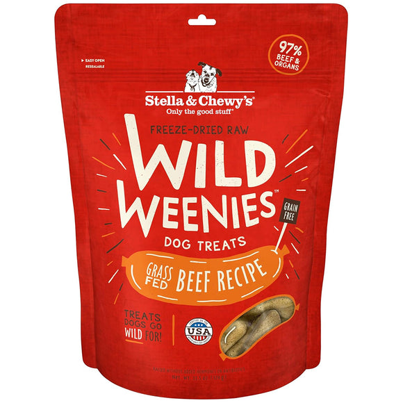 Stella & Chewy's Beef Wild Weenies Freeze-Dried Raw Dog Treats
