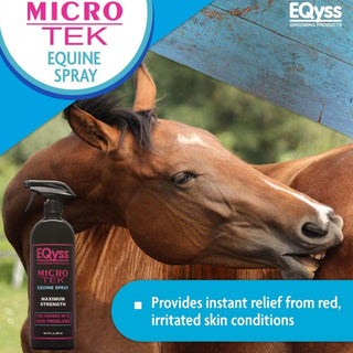 EQyss Grooming Products Micro-Tek Maximum Strength Skin Spray For Horse (32 oz)