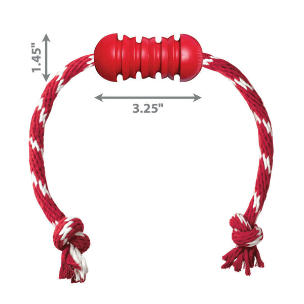 Kong Dental with Rope Toy For Dogs (Small)