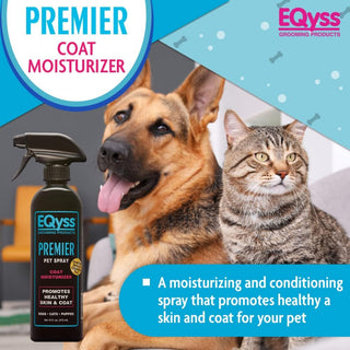 EQyss Grooming Products Premier Coat Moisturizer Spray for Dogs & Cats (16 oz)