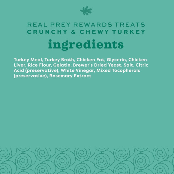 Oxbow Real Prey Turkey Ferrets Rewards Ferret Crunchy & Chewy Treats (3 oz)