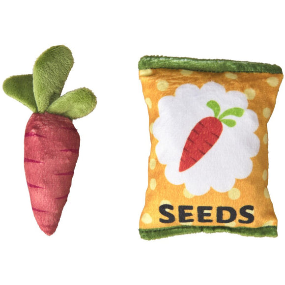 Spot Vegetable Garden Crinkly Catnip Cat Toys (2 pack)