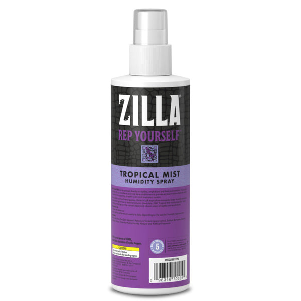 Zilla Tropical Mist Humidity Spray For Reptiles (8 oz)