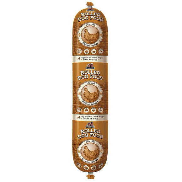 Redbarn Chicken Recipe Rolled Food For Dogs (4 lb)