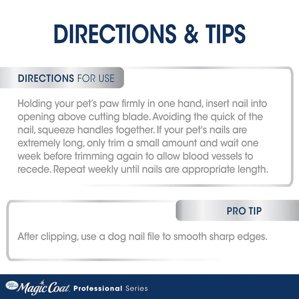 Four Paws Magic Coat Professional Series Non-Slip Grip Nail Clipper for Dogs