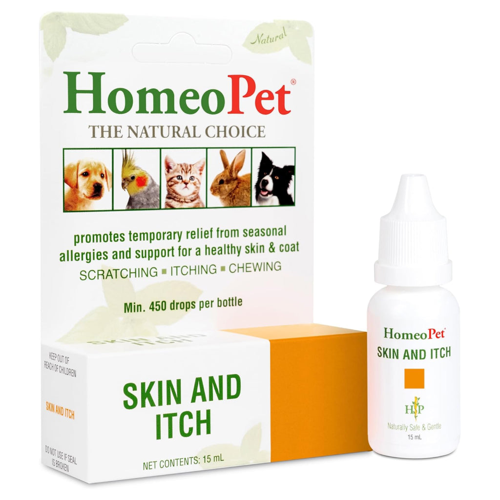 HomeoPet Skin & Itch Relief For Cats & Dogs (15 ml)