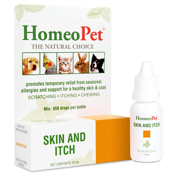 HomeoPet Skin & Itch Relief For Cats & Dogs (15 ml)