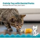 Catstages Banana Cat Dental Chew Toy with Catnip-4
