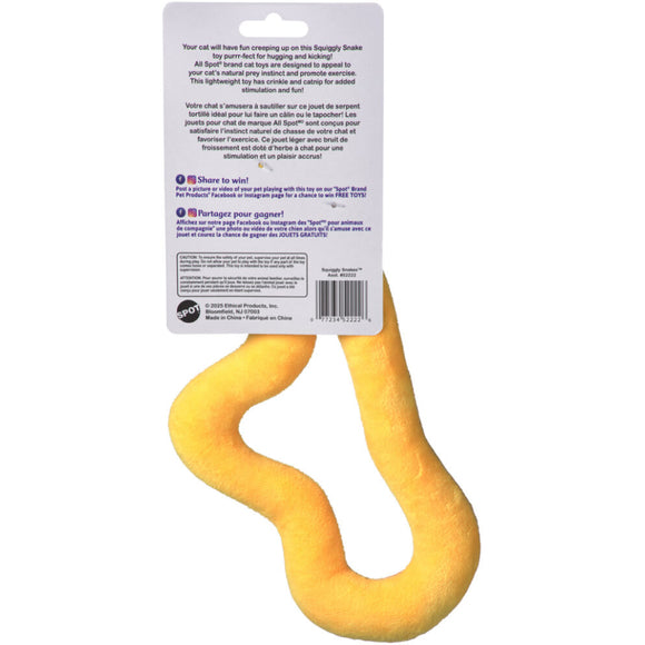 Spot Squiggly Snakes Cat Toy (Assorted Colors)