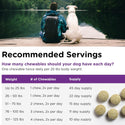 Nutri-Vet Bladder Control Supplement for Dogs to Help Prevent Incontinence (90 chewable tablets)