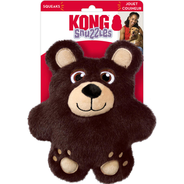 Kong Snuzzles Bear Chew Toy For Dog (Medium)