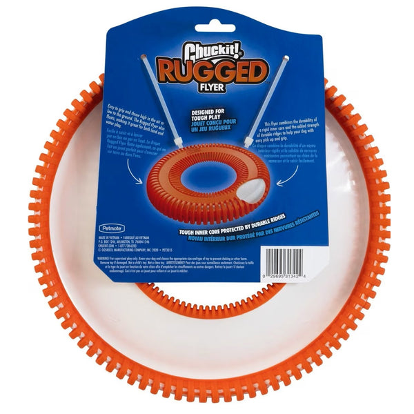 Chuckit! Rugged Flyer Toy For Dog- Large (color varies)