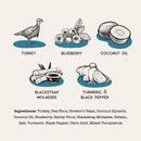 Dog Treat Naturals Superfood Sticks Turkey & Blueberry Dog Treats (10 oz)