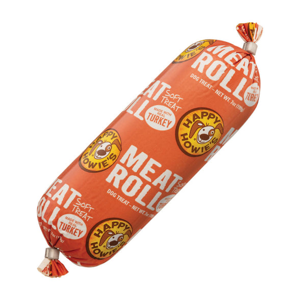 Happy Howies Turkey Soft Meat Roll Treats For Dogs