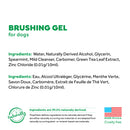 TropiClean Fresh Breath Dental & Oral Care Brushing Gel for Pets -2oz