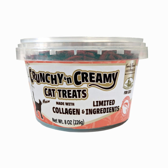 Fieldcrest Farms Nothin' to Hide Collagen Cat Treats -Salmon Flavor