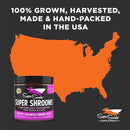 Super Snouts Super Shrooms 7 Organic Medicinal Mushroom Immune Health Supplement for Dogs & Cats